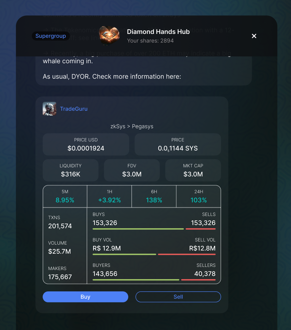 SuperDapp communities